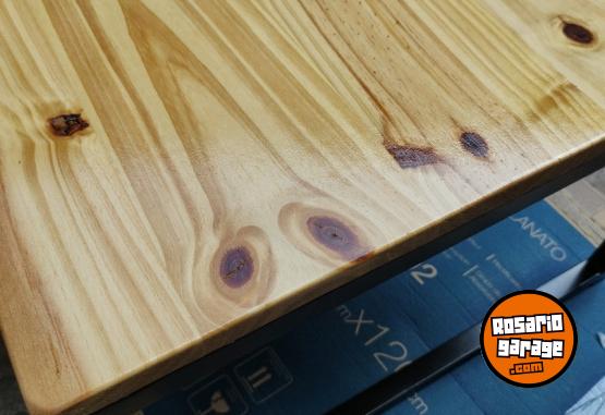 Hogar - Mesa ratona madera y hierro - En Venta