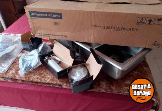 Hogar - Vendo Bacha acero inoxidable Johnson - En Venta