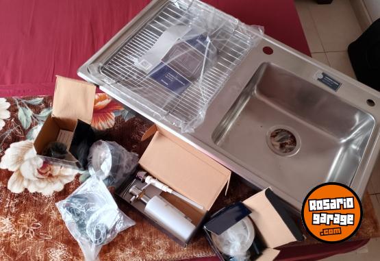 Hogar - Vendo Bacha acero inoxidable Johnson - En Venta