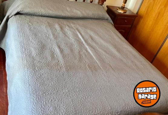 Hogar - Cama  de dos plazas de algarrobo. LIQUIDACION !!! - En Venta