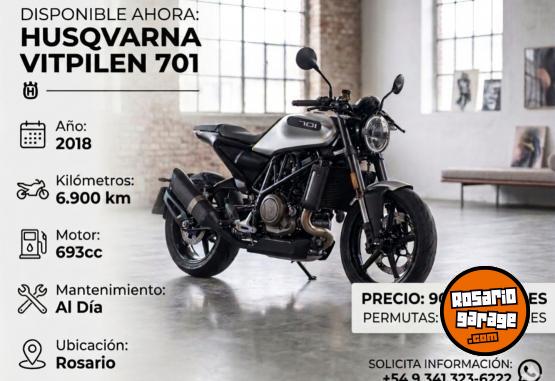 Motos - Husqvarna 701 vitpilen 2018 Nafta 6800Km - En Venta