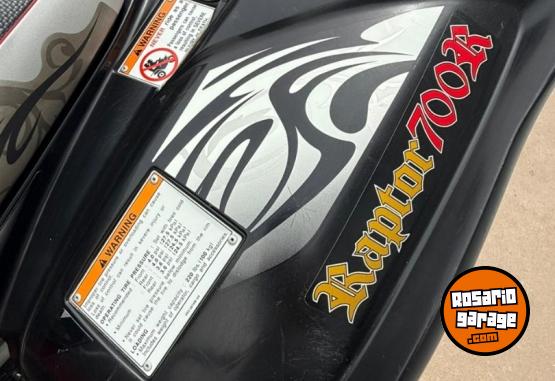 Cuatris y UTVs - Yamaha RAPTOR 700 2010  14000Km - En Venta