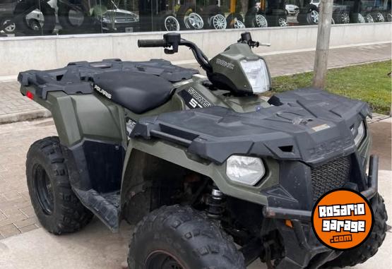 Cuatris y UTVs - Polaris Sportman 570 2016  5100Km - En Venta