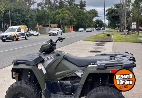 Cuatris y UTVs - Polaris Sportman 570 2016  5100Km - En Venta