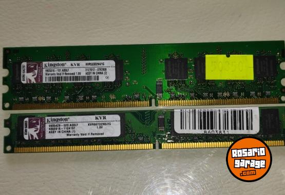Informática - lote de memorias - En Venta