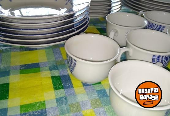 Hogar - Juego de vajillas de Porcelana Milano Oxford Dec 9402 - En Venta