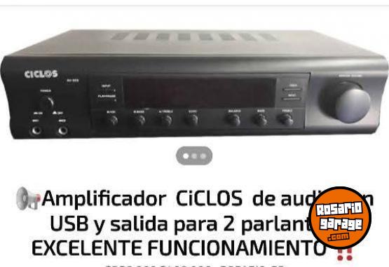 Electr�nica - Amplificador profesional CiCLOS de audio. - En Venta
