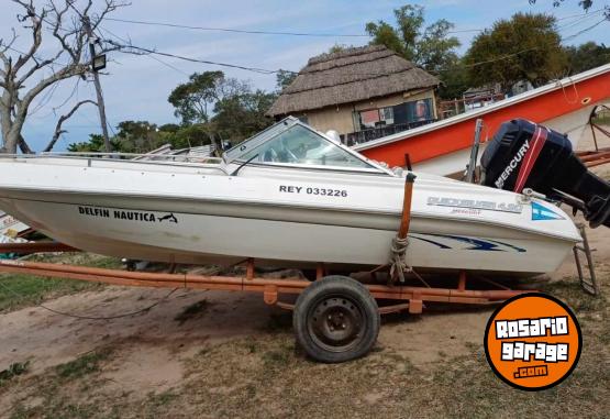 Embarcaciones - Lancha Quicksilver 490 C/Mercury 90 - En Venta