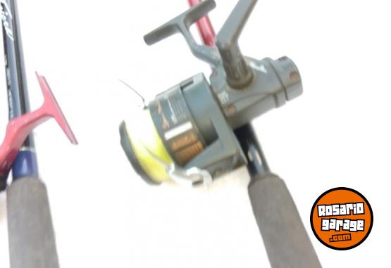 Deportes N&aacute;uticos - Juego ca�as de pescar con reels - En Venta