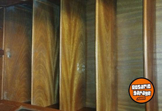 Hogar - vitrina biblioteca nogal y baiut leo ofertas coherentes - En Venta