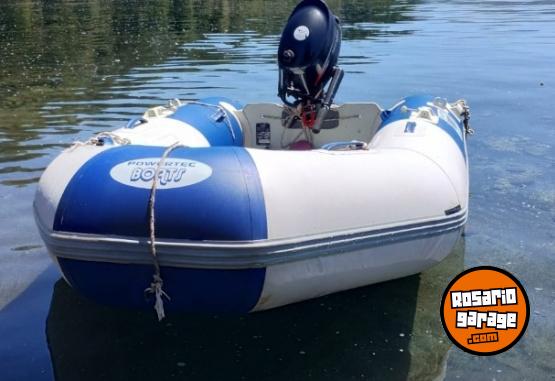 Otros (N�utica) - Gom�n Powertec 3 mtrs con motor Hidea 5 hp 4 tiempos - En Venta