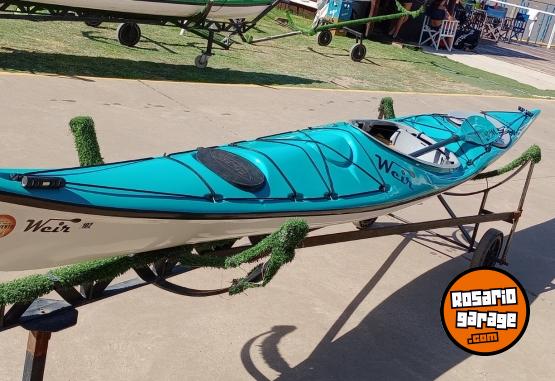 Deportes N&aacute;uticos - Kayak Weir orca. Inmaculado - En Venta