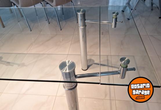 Hogar - Mesa Comedor Vidrio extendible LIQUIDO!! - En Venta
