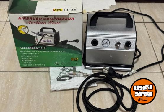 Herramientas - Compresor y aer�grafo - En Venta