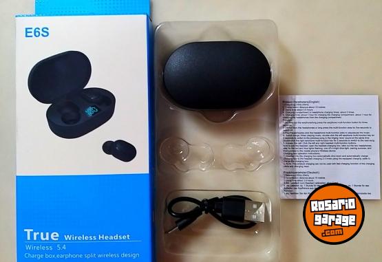 Telefonía - AURICULARES BLUETOOTH RECARGABLES INCLUYE CABLE DE CARGA - En Venta