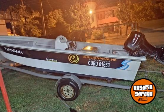 Embarcaciones - Bote pescador Aramendi 490 Motor Parsun 40hp - En Venta