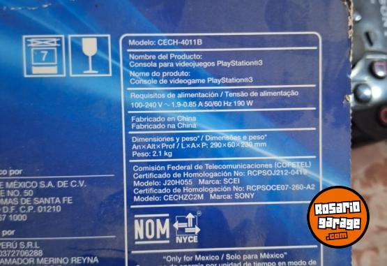 Electr�nica - Play station 3 - En Venta