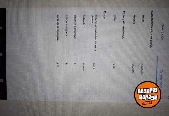 Herramientas - Maquina para pintar Adiabatic ec2000 - En Venta