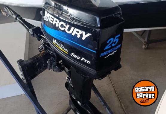 Otros (Náutica) - Motor fuera de borda Mercury 25 hp 2t 2017 nautistorearroyoseco - En Venta