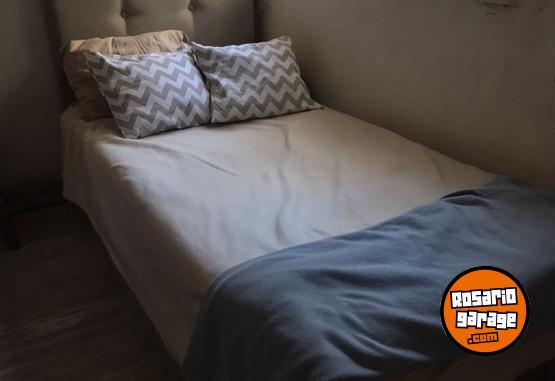 Hogar - Cama cajonera con respaldar. - En Venta