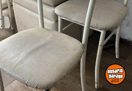 Hogar - Vendo combo sillas y Puff - En Venta