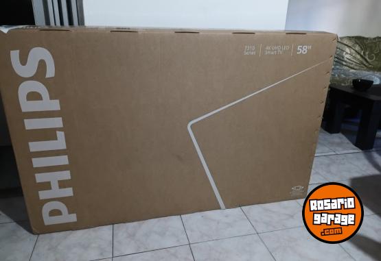 Electr�nica - Smart Philips 58 4K nuevo - En Venta