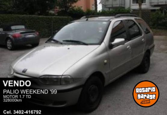 Autos - Fiat Weekend 1.7TD 1999 Diesel 329000Km - En Venta