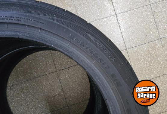 Accesorios para Autos - 2 Cubiertas Dunlop Direzza 245/40R17 SEMINUEVAS - En Venta