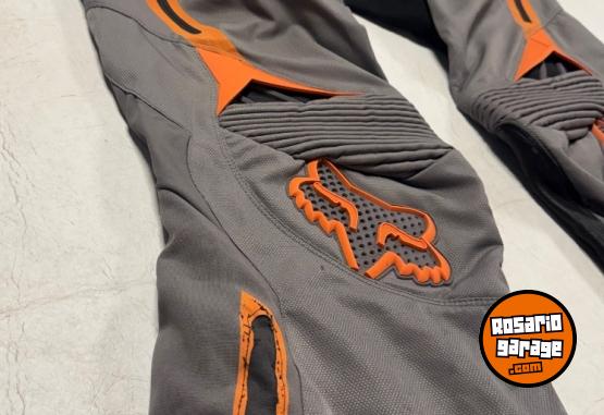 Accesorios para Motos - Pantalo fox gris y naranja Talle 34 Modelo fox legion - En Venta