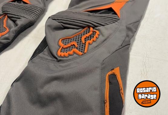 Accesorios para Motos - Pantalo fox gris y naranja Talle 34 Modelo fox legion - En Venta
