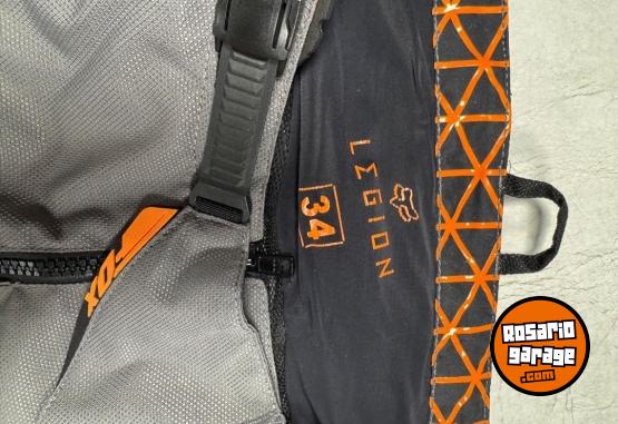 Accesorios para Motos - Pantalo fox gris y naranja Talle 34 Modelo fox legion - En Venta
