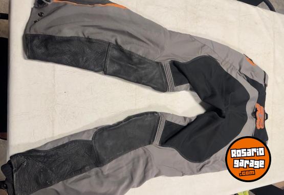 Accesorios para Motos - Pantalo fox gris y naranja Talle 34 Modelo fox legion - En Venta