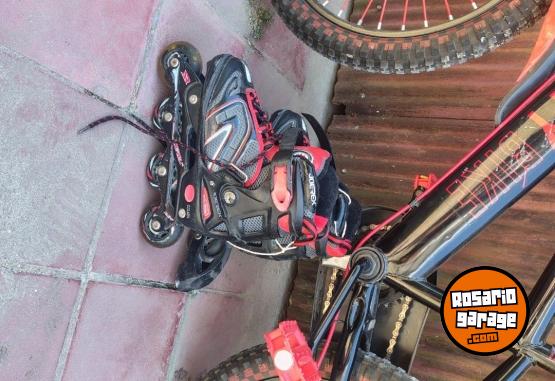 Deportes - Bicicleta rodado 16 + roller - En Venta
