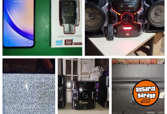 Inform�tica - Samsung A 34 128 GB,6 de ram y COMBO equipo Sony Genezi Bluetooth y Tv LED Admiral. - En Venta