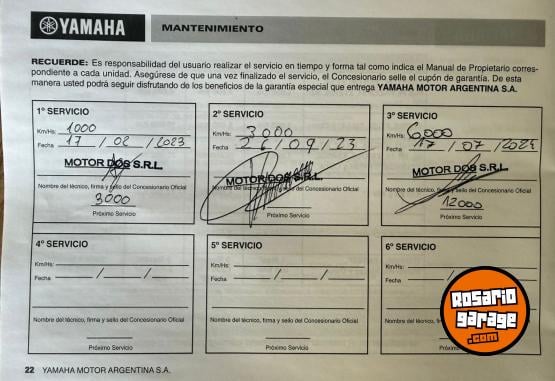 Motos - Yamaha ZR RAY FI 2022 Nafta 10400Km - En Venta