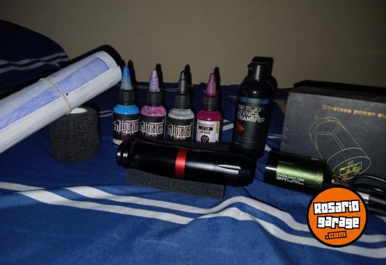Otros - M�quina de tatuar inal�mbrica + kit completo - En Venta