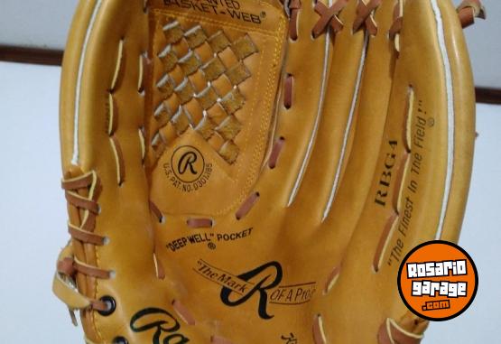 Deportes - Combo Rawlings Pro: Guante RBG4 13" + Pelota Worth Official � �NUEVOS / VINTAGE! - En Venta