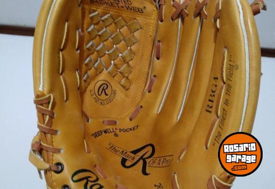 Deportes - Combo Rawlings Pro: Guante RBG4 13" + Pelota Worth Official – ¡NUEVOS / VINTAGE! - En Venta
