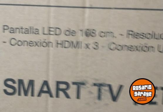 Electr�nica - Smartv Led Sanyo de 43" - En Venta