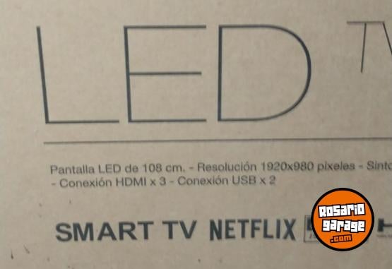 Electr�nica - Smartv Led Sanyo de 43" - En Venta