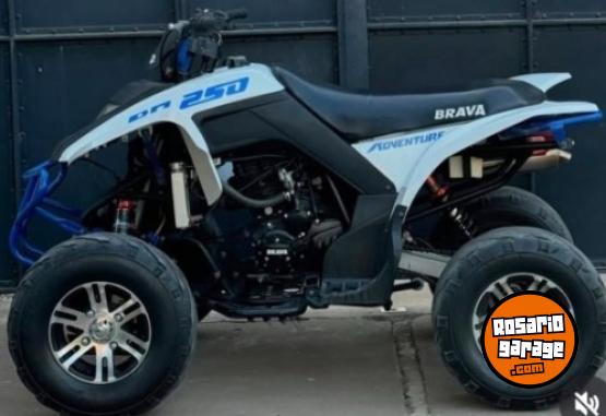 Cuatris y UTVs - Otra marca Brava aventura 250 2014  3000Km - En Venta