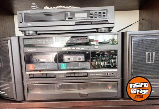 Electr�nica - MINICOMPONENTE PANASONIC + Compac Disk Player PHILIPS cd 164 - En Venta