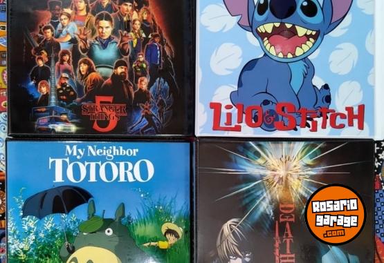 Otros - Carpetas escolares  de anime series y peliculas  2026 - En Venta