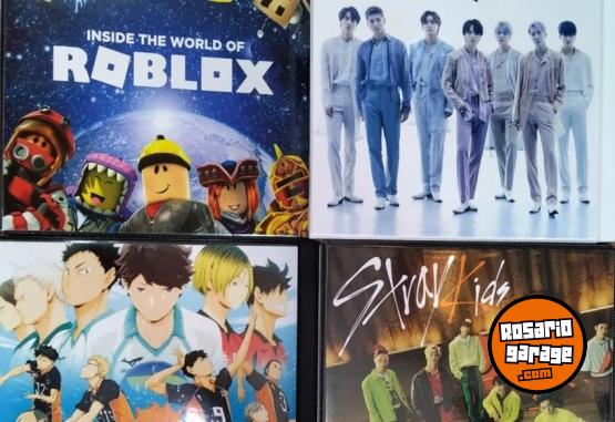 Otros - Carpetas escolares  de anime series y peliculas  2026 - En Venta