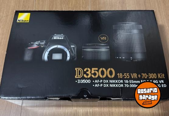 Electr�nica - Nikon D3500 +  lentes 18-55 VR + 70-300 kit - En Venta
