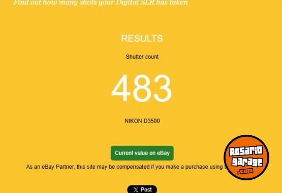 Electr�nica - Nikon D3500 +  lentes 18-55 VR + 70-300 kit - En Venta