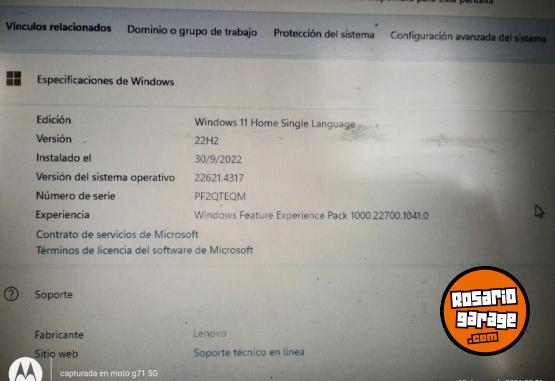 Inform�tica - Notebook LENOVO Ideapad 3 - En Venta