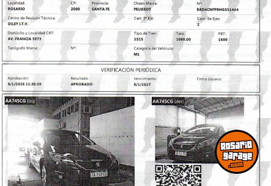 Autos - Peugeot 308 Allure 2016 Nafta 26500Km - En Venta