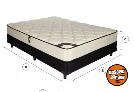 Hogar - Colch�n y Sommier Simmons Size 200x200 - En Venta