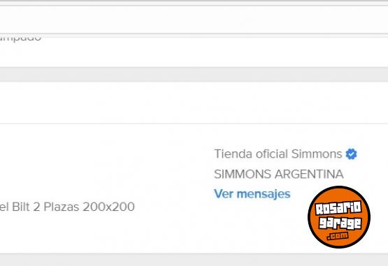 Hogar - Colch�n y Sommier Simmons Size 200x200 - En Venta